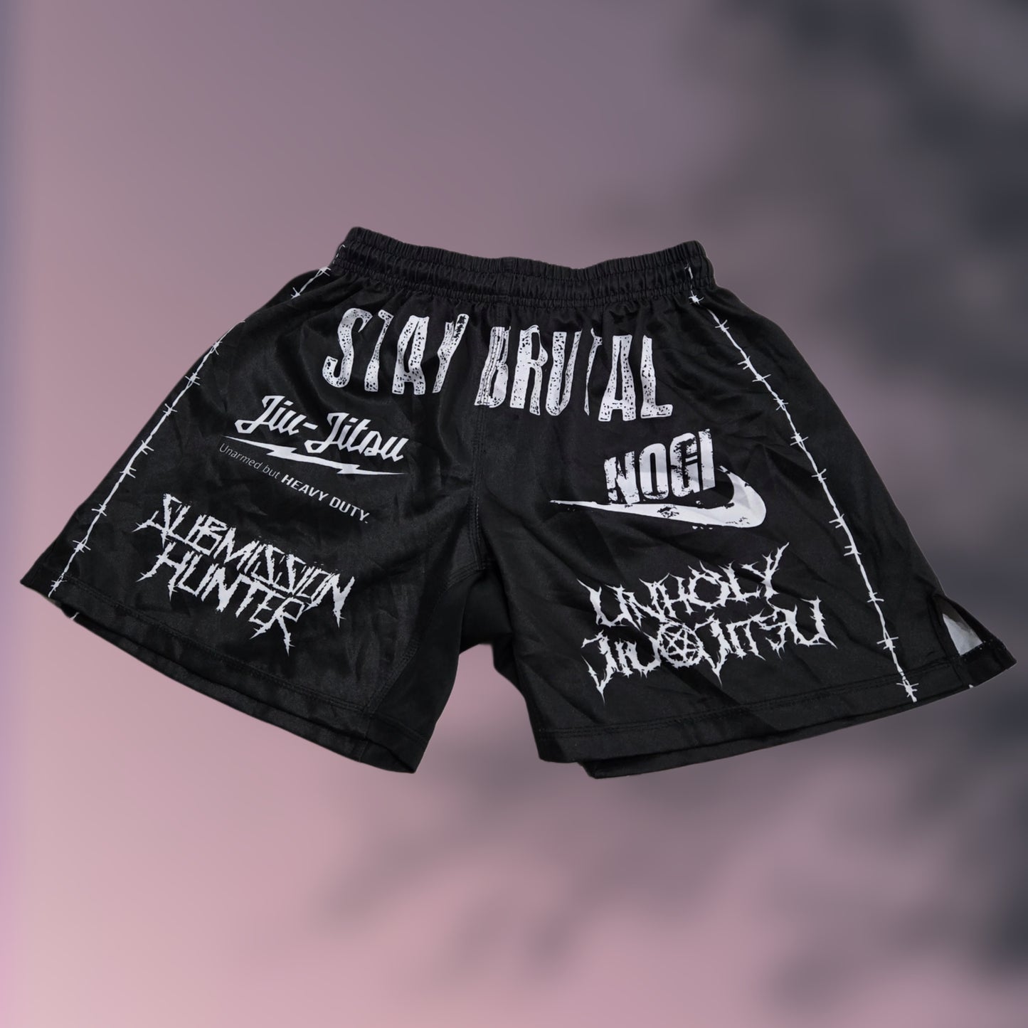 Brutal Cuddlers "Sponsor" NOGI Grappling Shorts