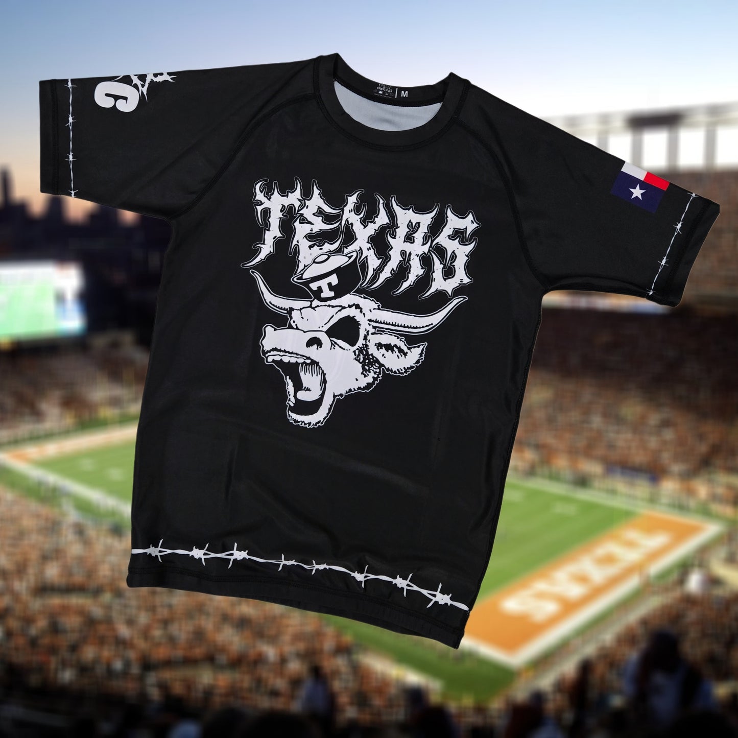 Brutal Cuddlers "Give 'Em Hell" Black Rash Guard