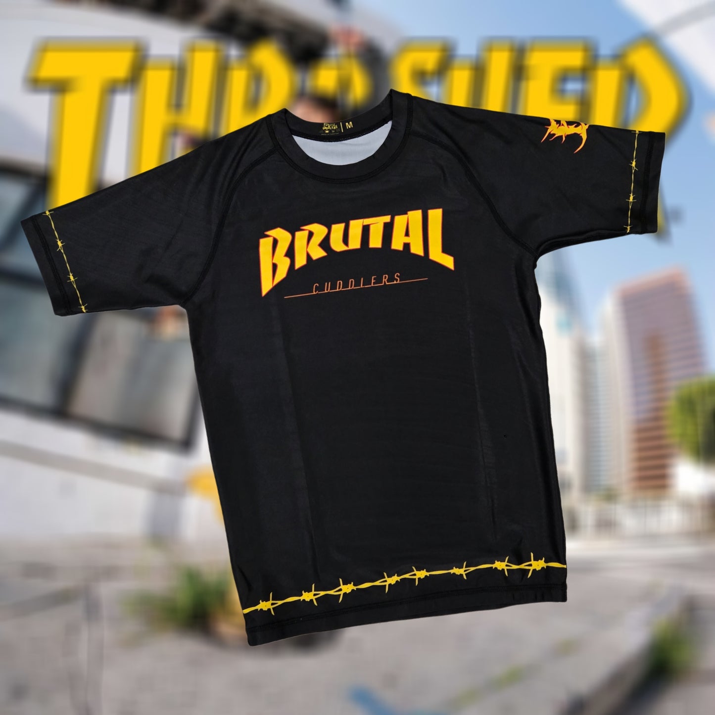 Brutal Cuddlers "Stay Shredded" Rash Guard