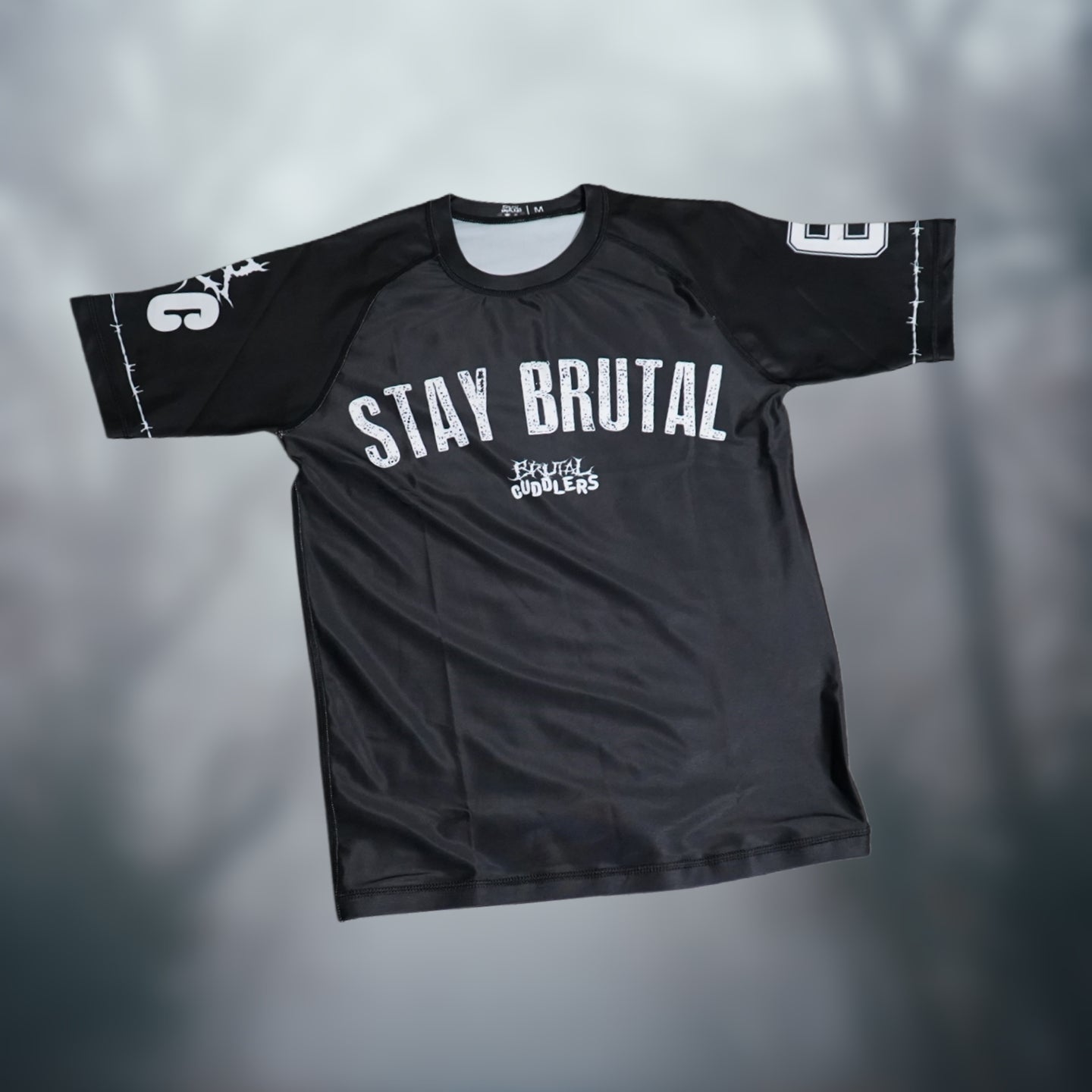 Brutal Cuddlers "Stay Brutal" Short Sleeve Rash Guard