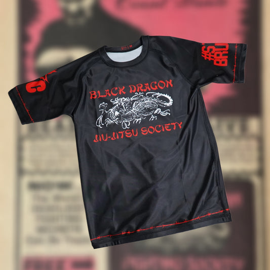 Brutal Cuddlers Black Dragon Jiu-Jitsu Society Rash Guard