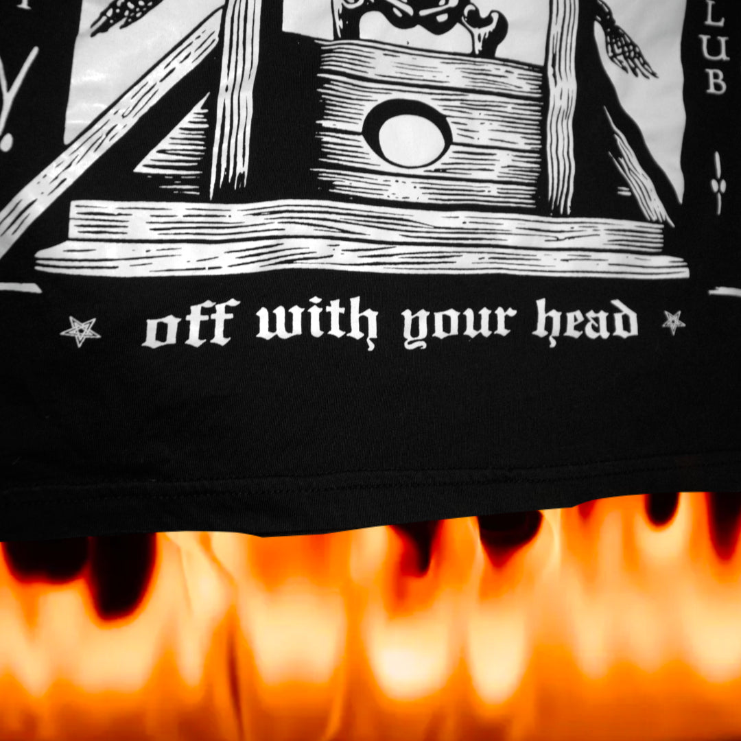 B.C.G. Off With Your Head Guillotine T-Shirt